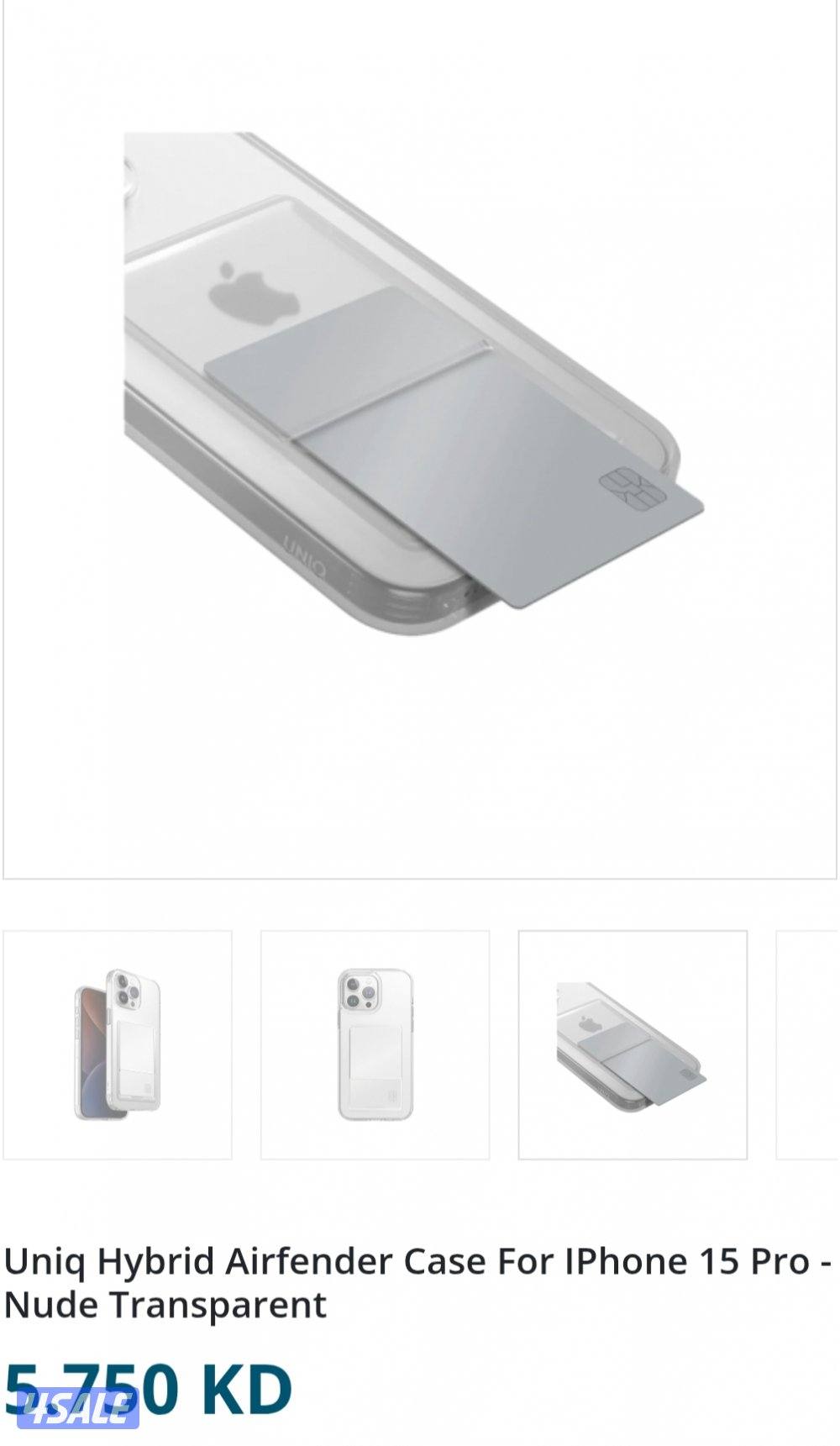 UNIQ Iphone 15 pro Case3