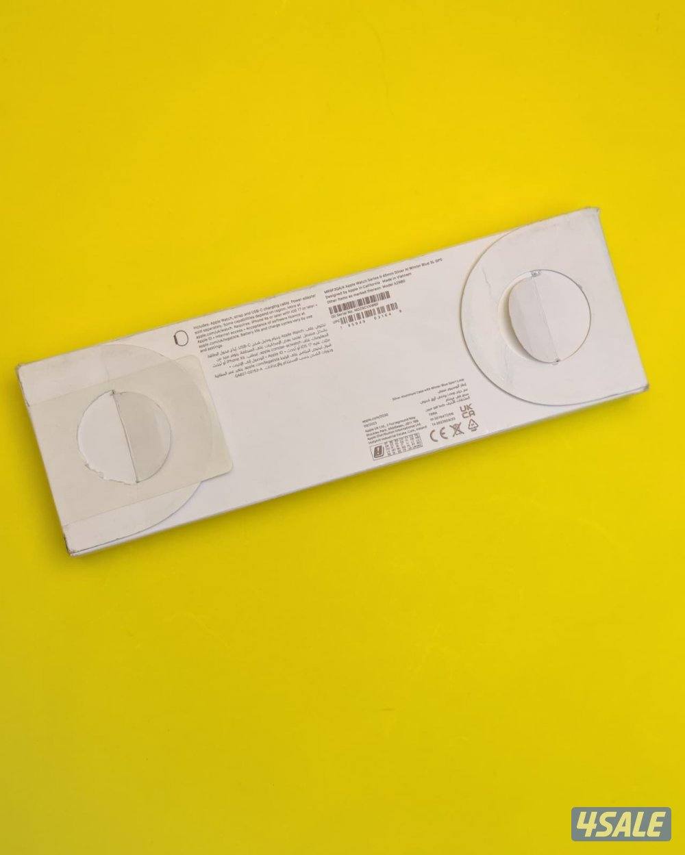 أبل ووتش سيريس 9 – 45 ملم – فضي – GPS Apple Watch Series 9 45mm Silver4