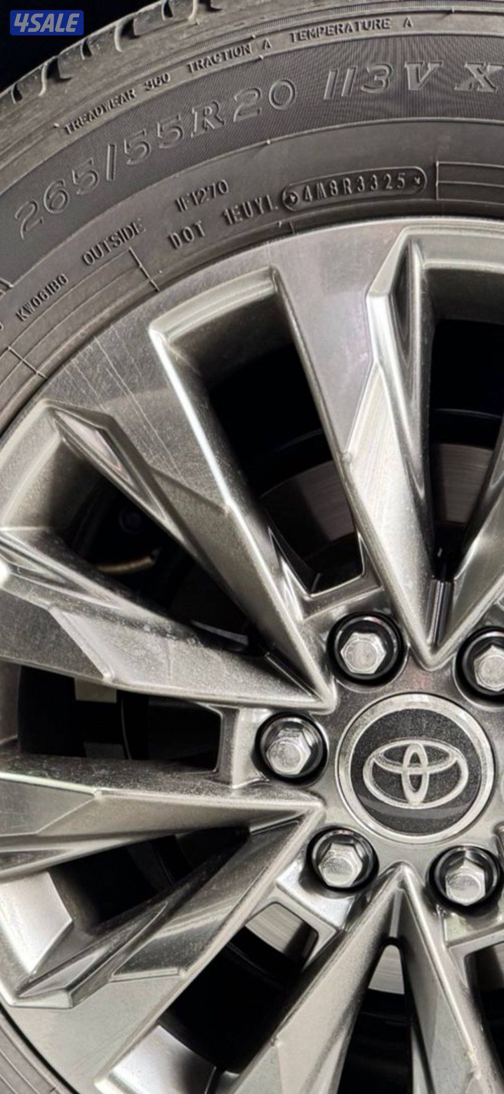 رنقات لاندكروزر موديل 2025 وتواير دانلوب جدد الموتر مامشي 15000