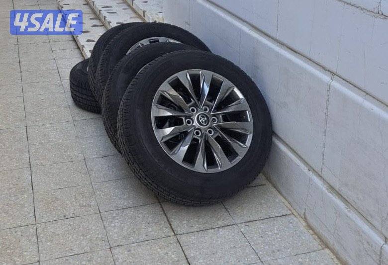 رنقات لاندكروزر موديل 2025 وتواير دانلوب جدد الموتر مامشي 15001