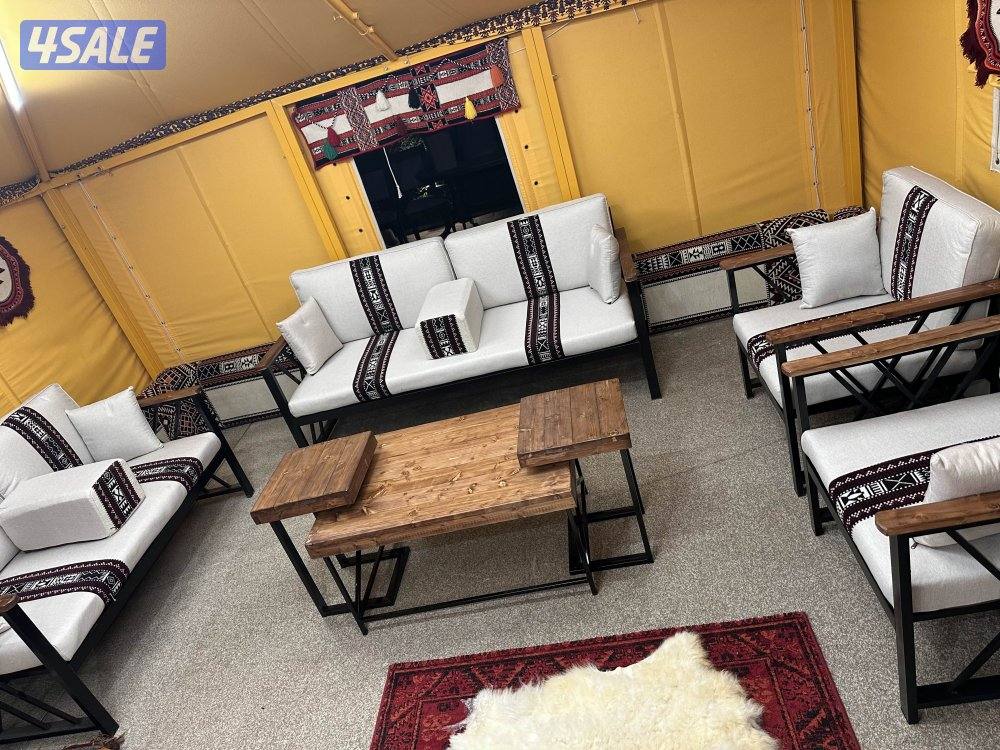 كراسي خارجيه قعدات اطقم خشب سعودي5