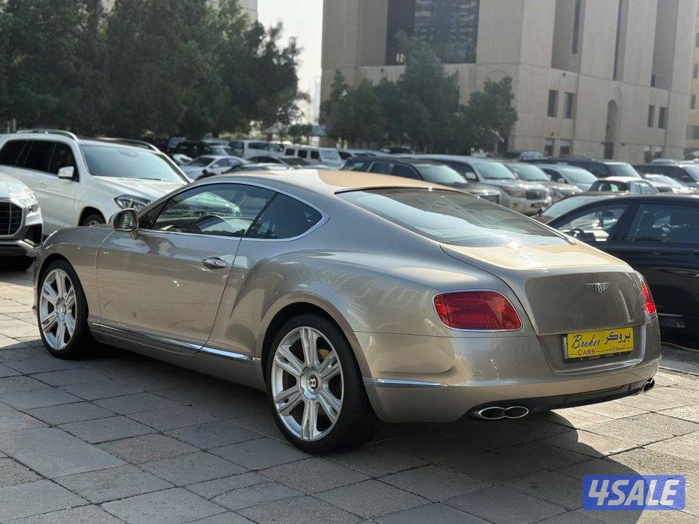 بنتلي … GT… V8 … الموديل 2014 وارد الزياني6