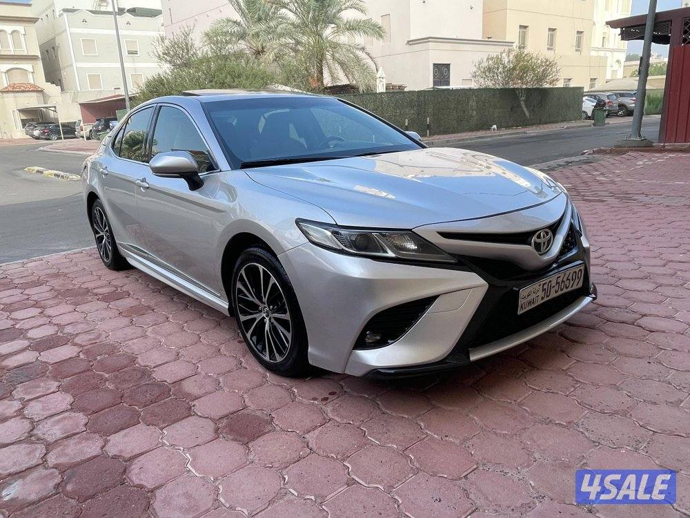 للبيع كامري سبورت موديل 2018 - 4 سلندر0
