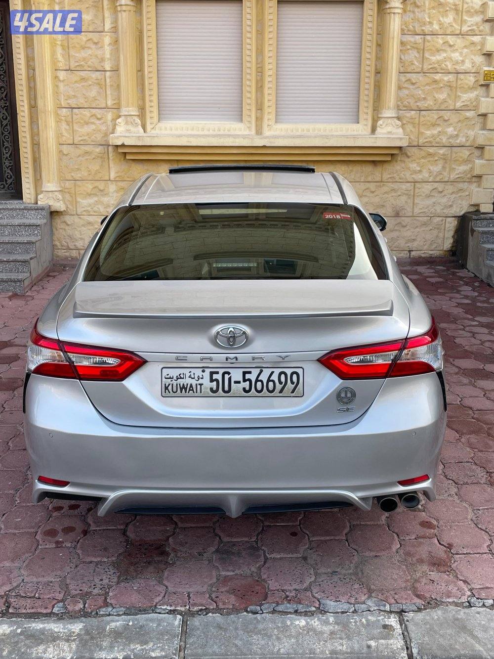 للبيع كامري سبورت موديل 2018 - 4 سلندر5