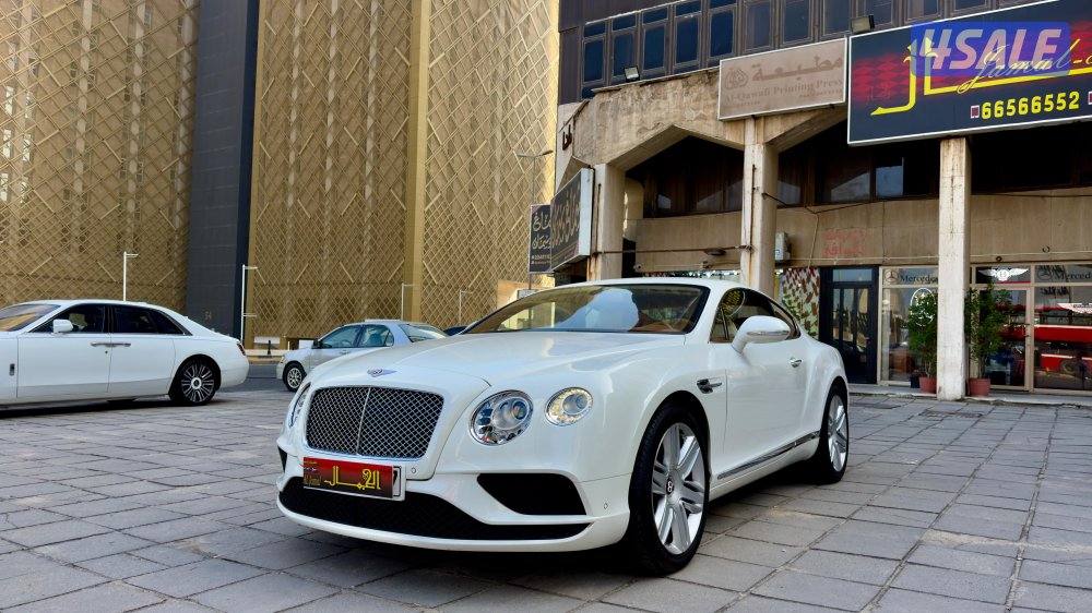 بنتلي كونتنينتال GT/ موديل 2016/ عداد 83 ألف/ بحالة ممتازه1