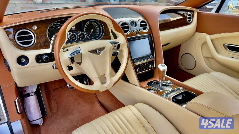 بنتلي كونتنينتال GT/ موديل 2016/ عداد 83 ألف/ بحالة ممتازه7