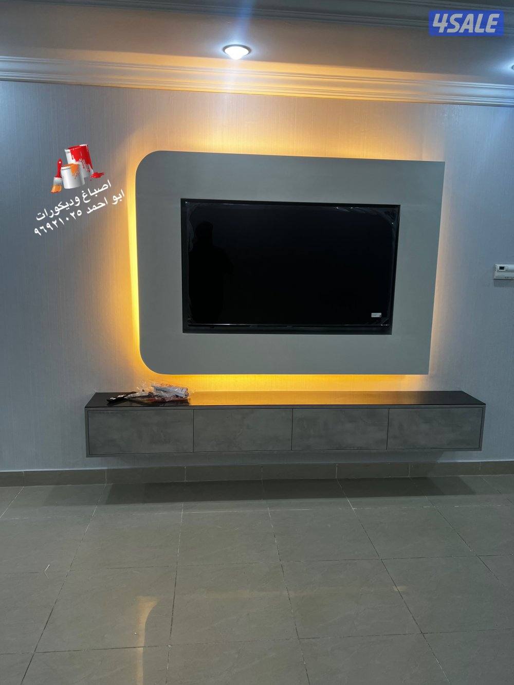 اصباغ وديكورات ورق جدران8