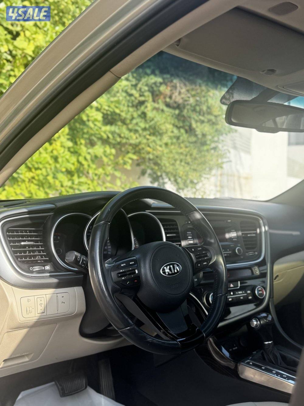 كيا اوبتيما 2015 صبغ الوكالة ماشي 110 الف فقط4