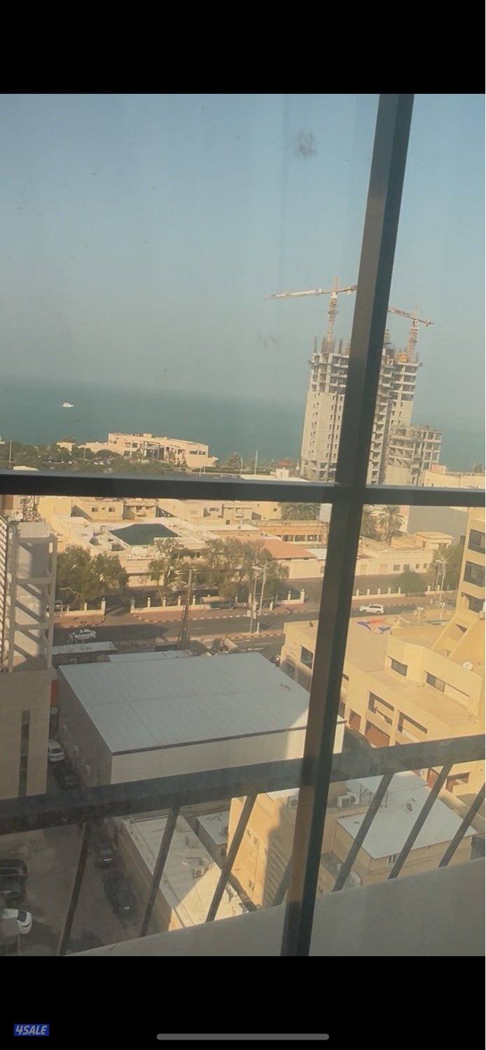 شقة خلو الأثاث جديد لم يستعمل غرفة ماستر صالة حمام مطبخ مطله عالبحر7