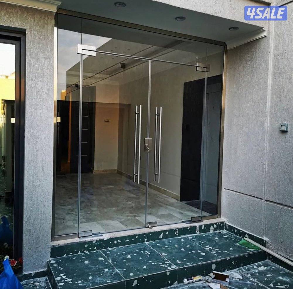 زجاج ومرايا تركيب جميع انواع الزجاج دربزين شاوربكس بلكونات1