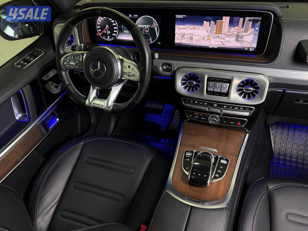 مرسيدس G500 وكالة موديل ٢٠١٩ عداد ١٣٠ الف كيلو شرط الفحص5