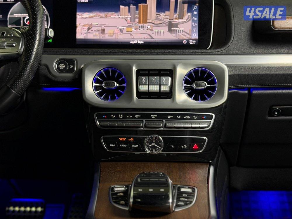 مرسيدس G500 وكالة موديل ٢٠١٩ عداد ١٣٠ الف كيلو شرط الفحص6