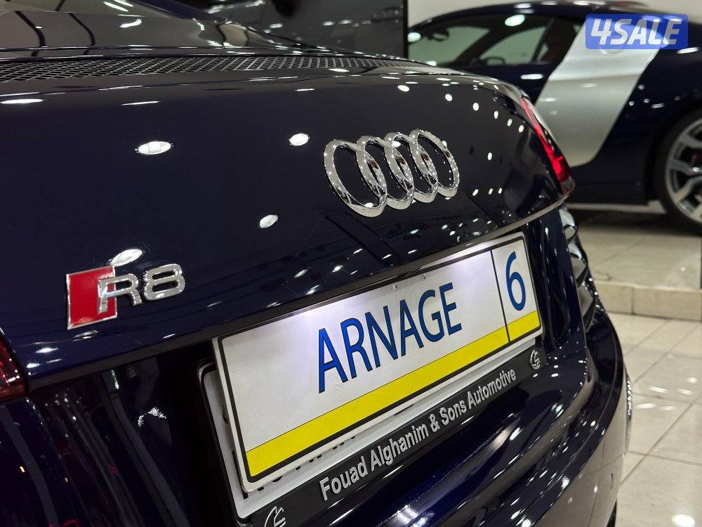 اودي R8 وكالة موديل 2015 عداد الفين كيلو فقط2