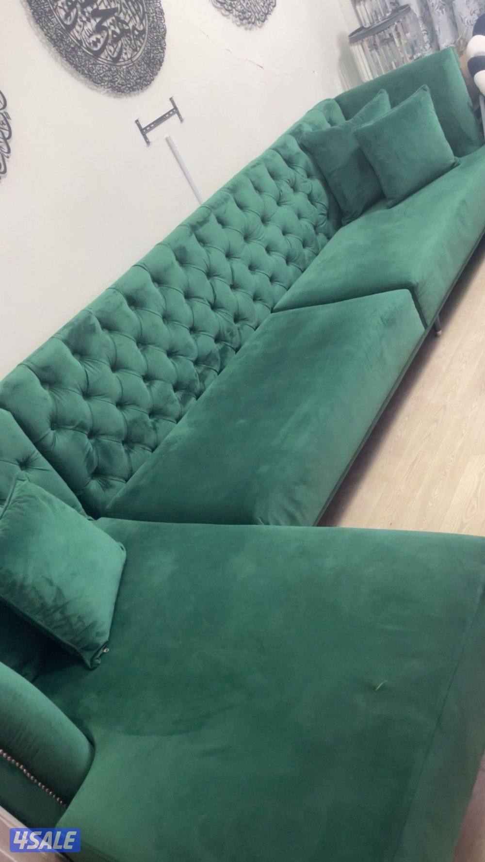 Dinning Table Full Set Green3