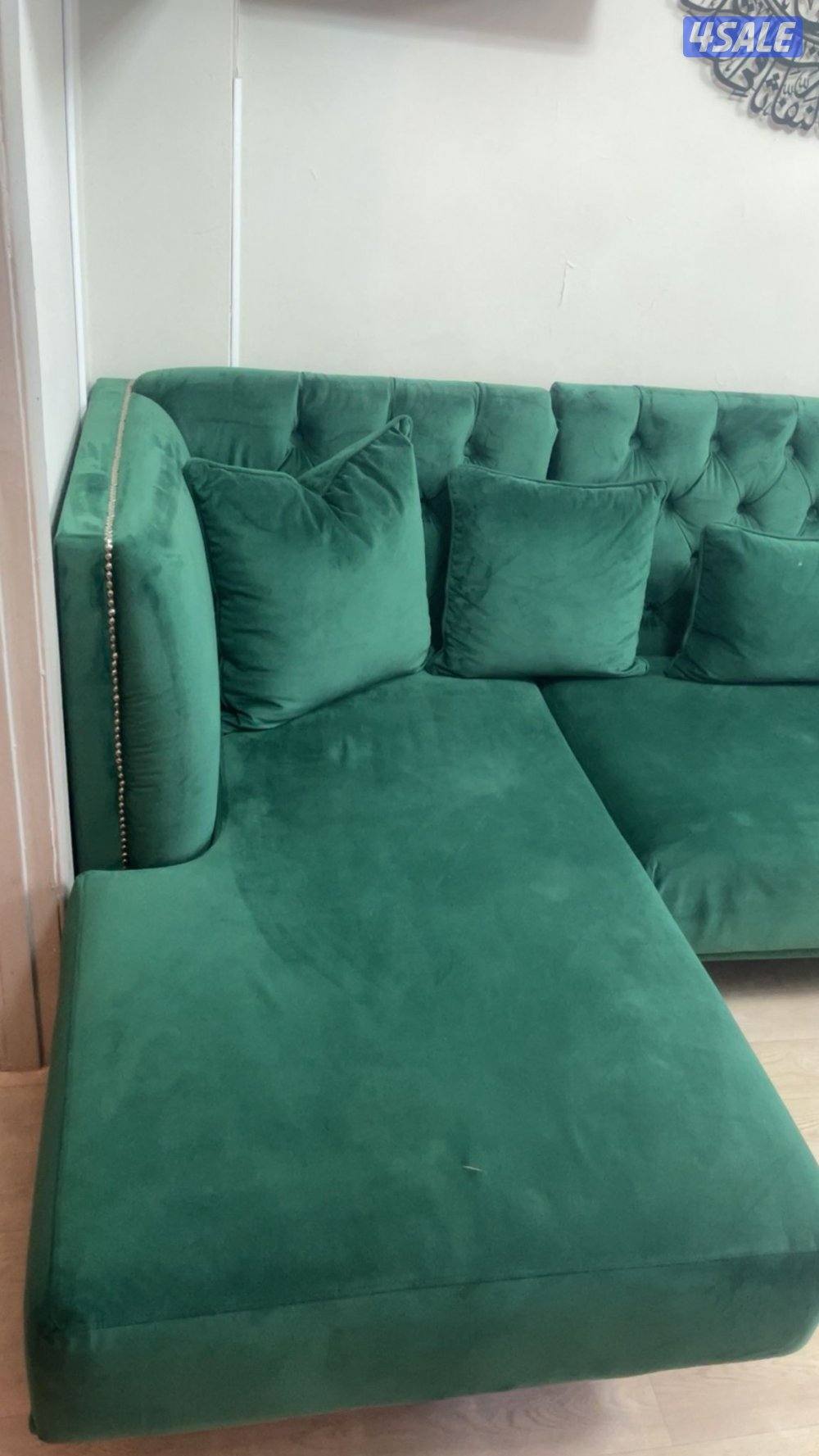 Dinning Table Full Set Green4