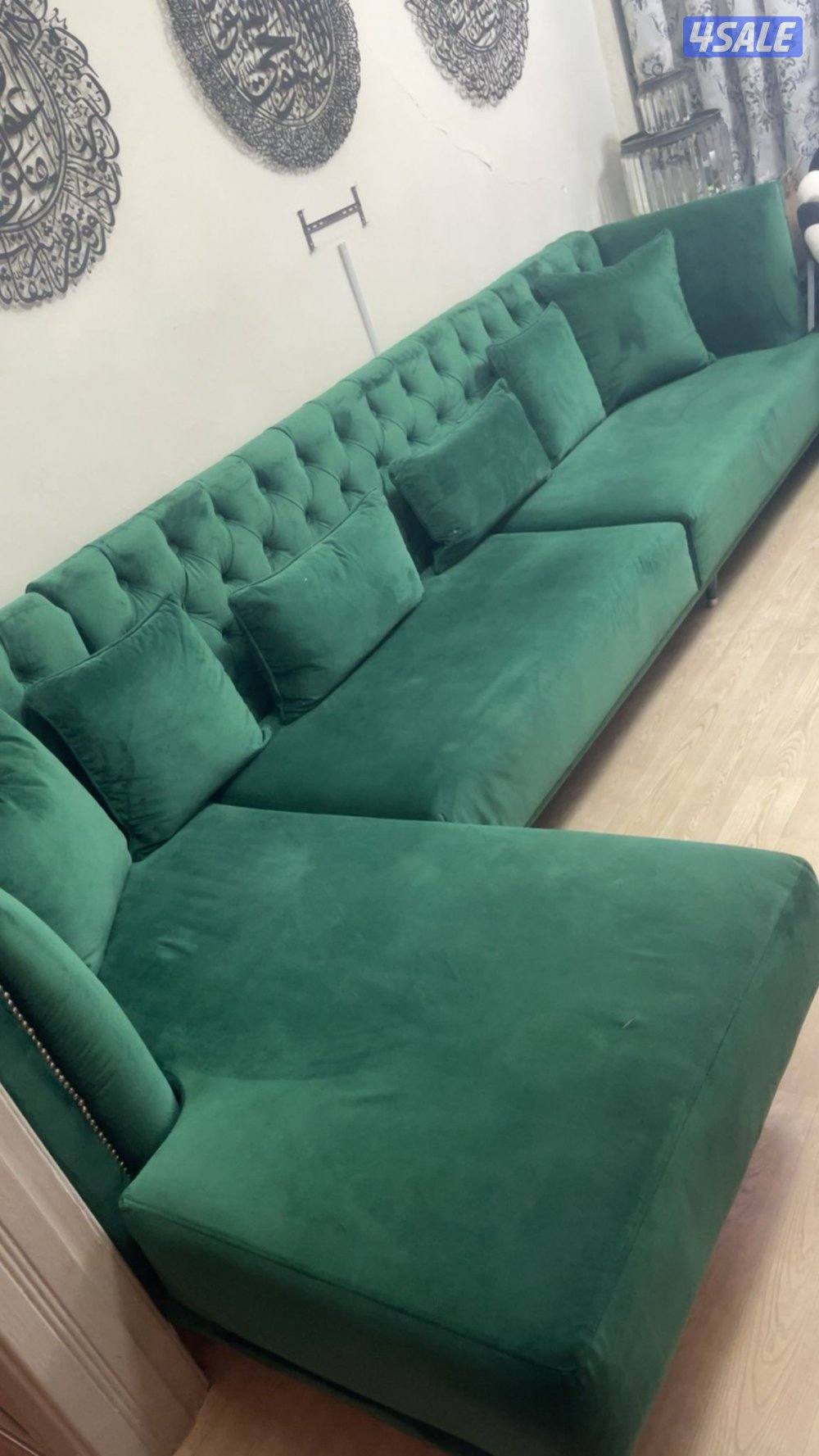 Dinning Table Full Set Green5