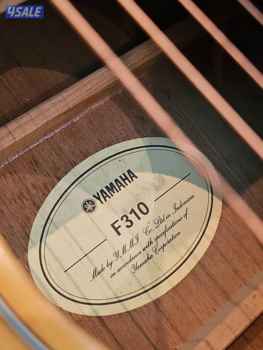 Yamaha F310 Series Mahogany Spruce Acoustic Guitar Natural Indonesia3