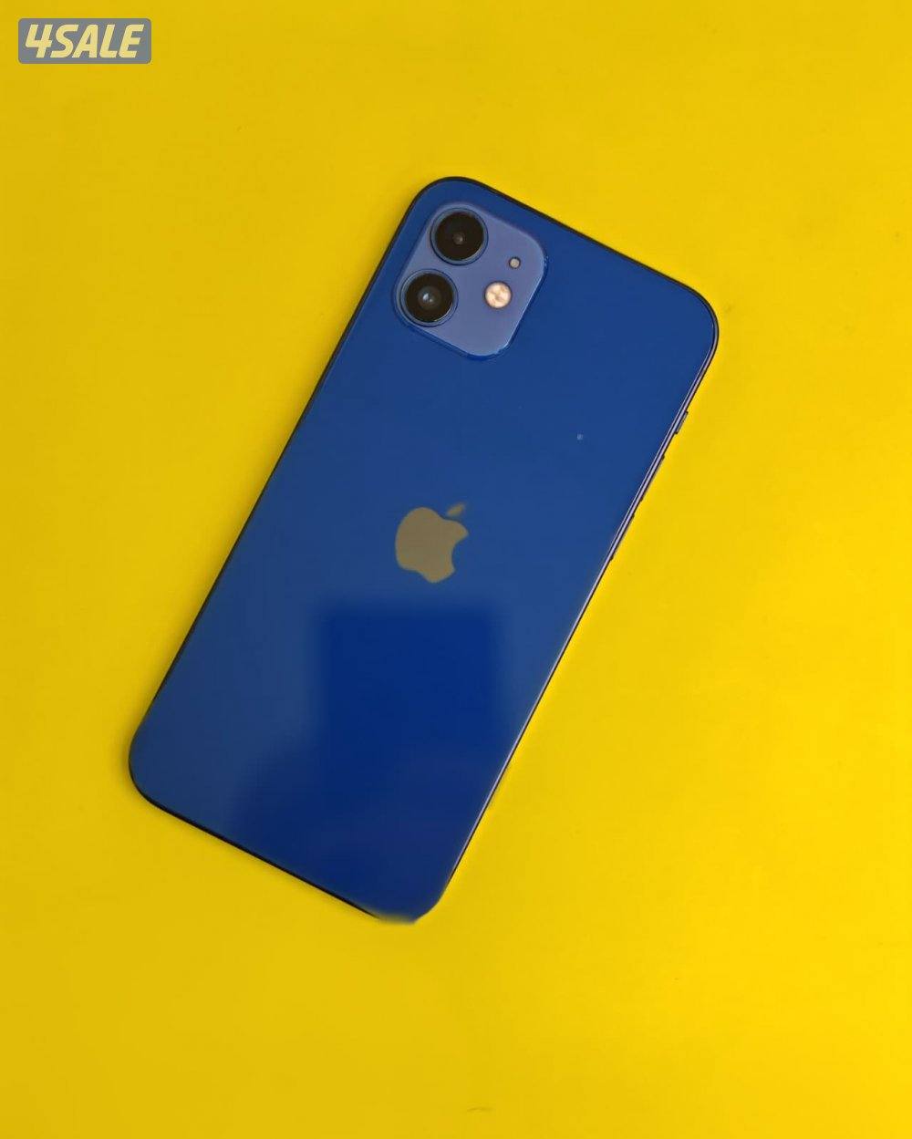 ايفون 12 – 128GB – أزرق – 100٪ iPhone 12 128GB Blue, Battery 100%0