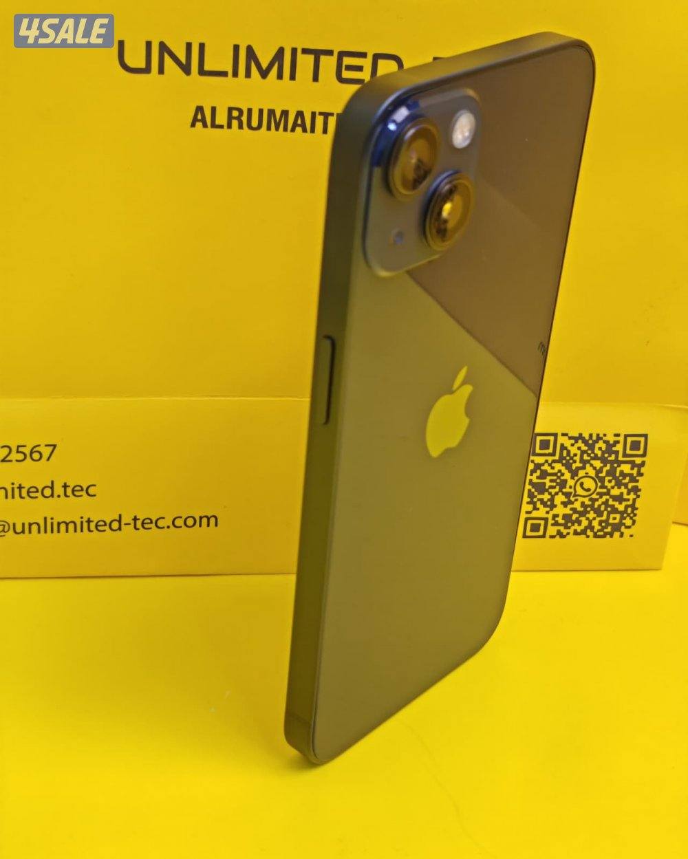 ايفون 13 – 128GB – أسود –  iPhone 13 128GB Black, Battery 76%5