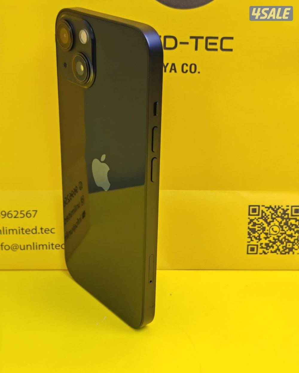 ايفون 13 – 128GB – أسود –  iPhone 13 128GB Black, Battery 76%8