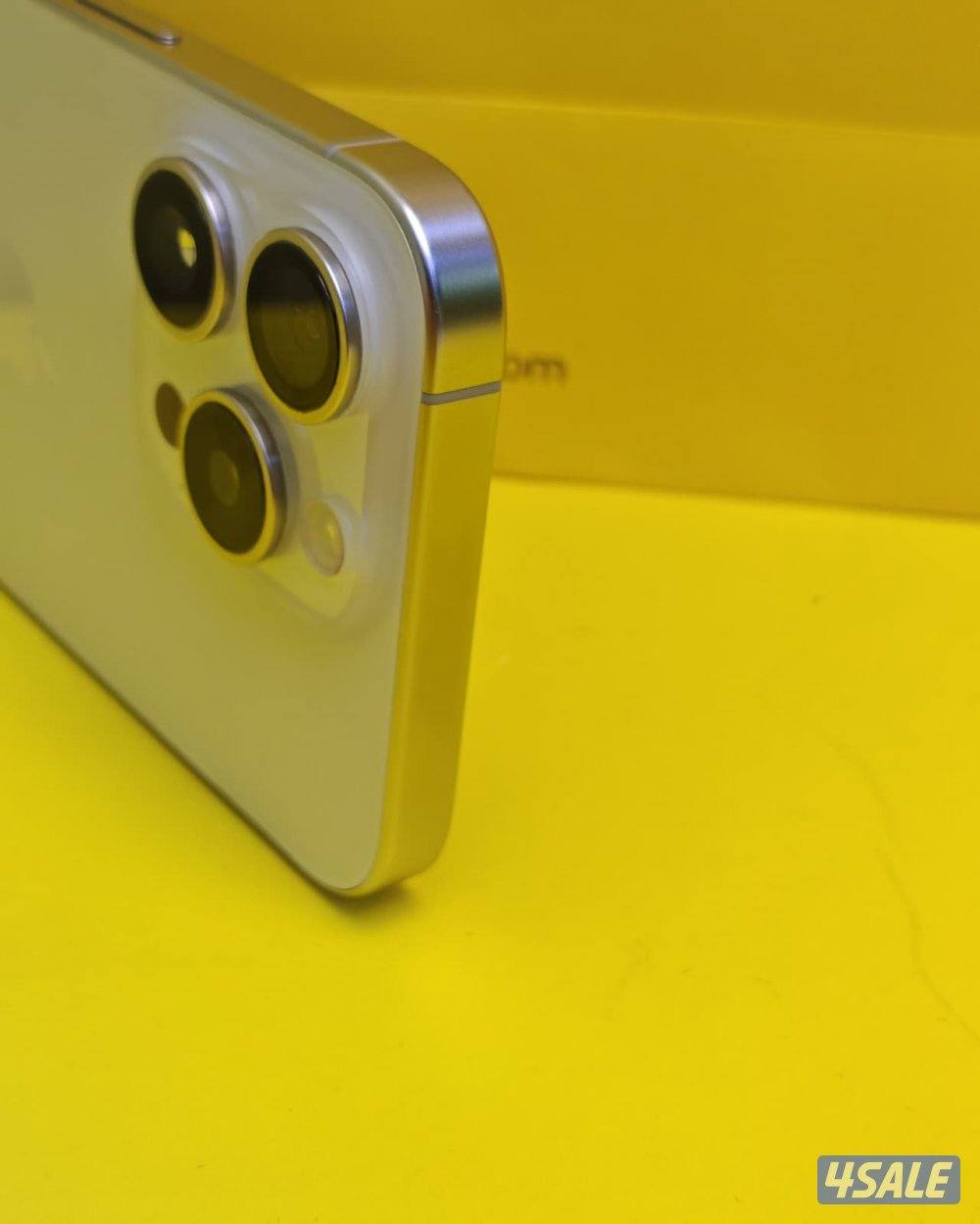 ايفون 15 برو – 256GB – فضي تيتانيوم – 87٪ iPhone 15 Pro 256GB Silver5