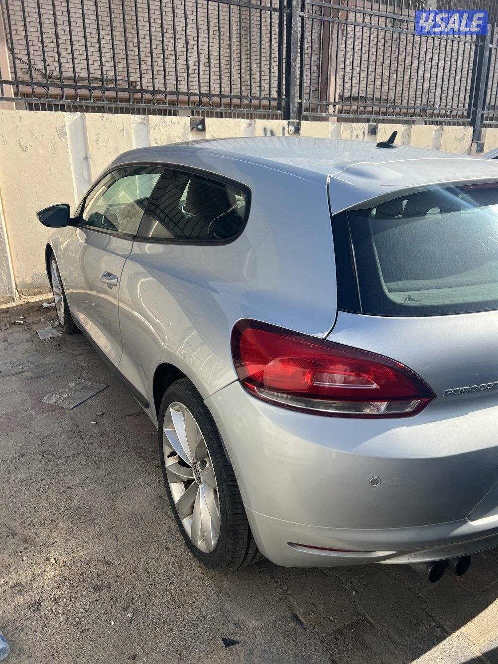 للبيع فولكس فاجن شيروكو موديل 2010 شرط الفحص صبغ الوكاله تيربو 2.01