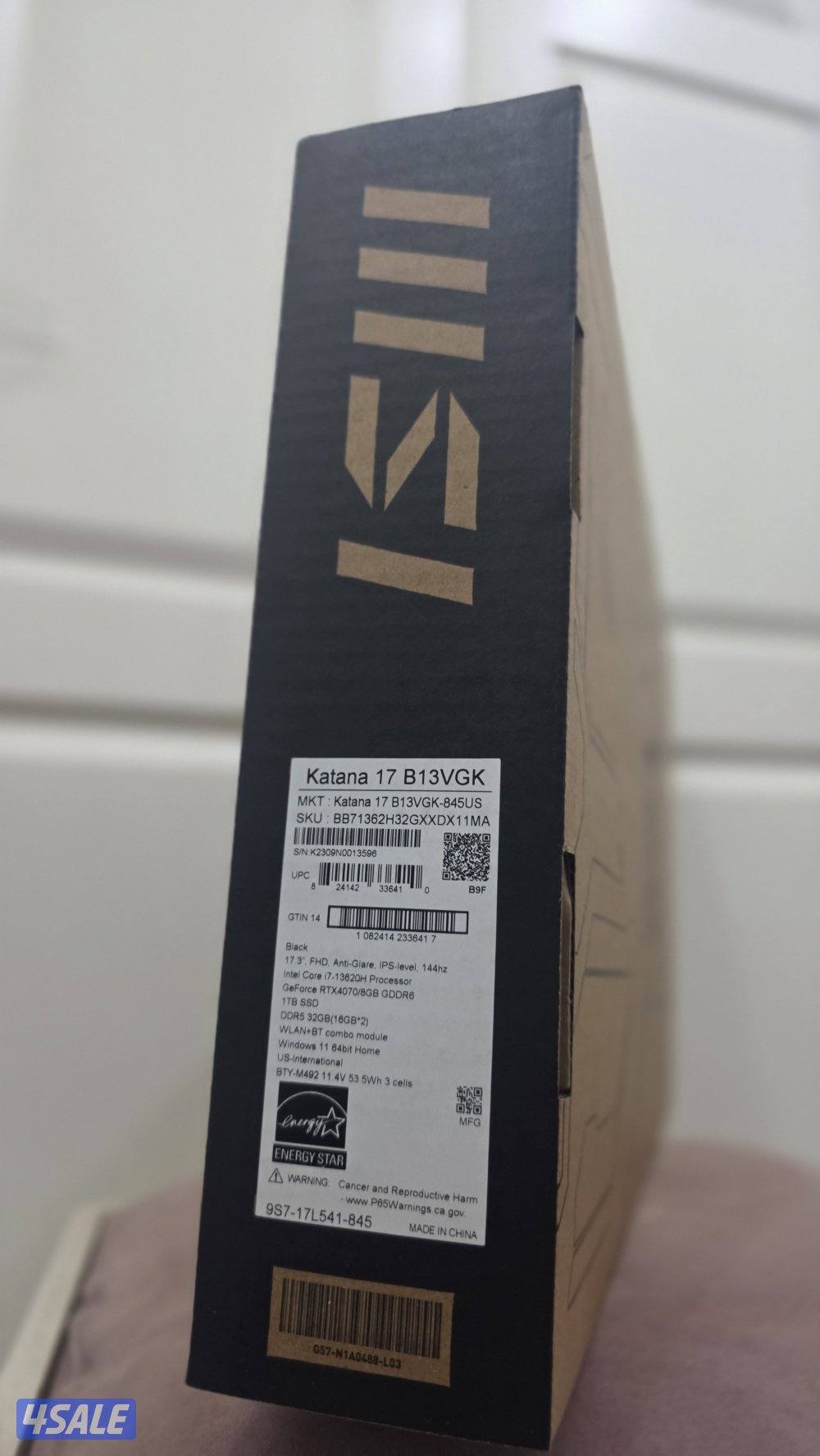 لابتوب MSI 172