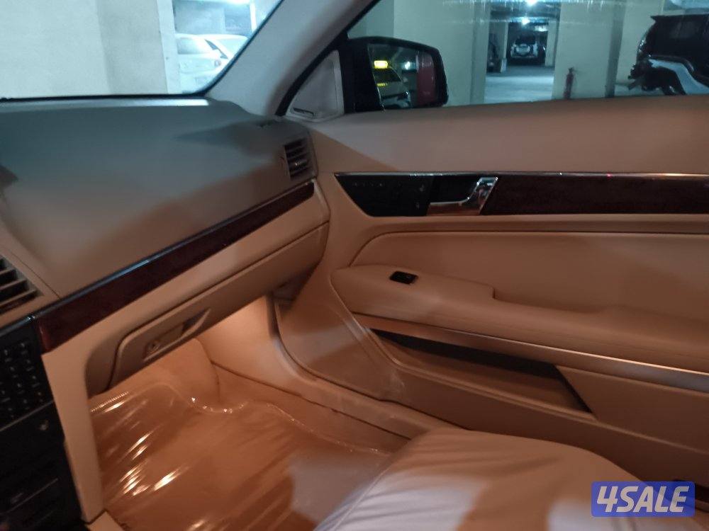 للبيع مرسيدس E350 صبغ الوكاله بالكامل حتى الدعاميات4