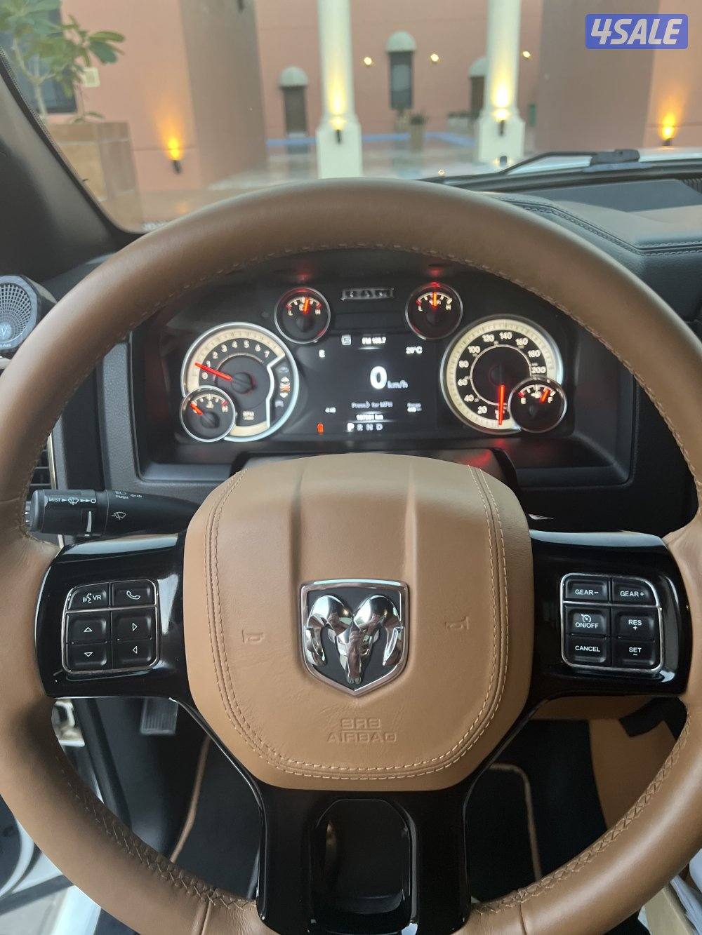 رام 1500 موديل 2019 سبورت 4x4 ماشي ١٩١٠٠٠ الف شرط الفحص8