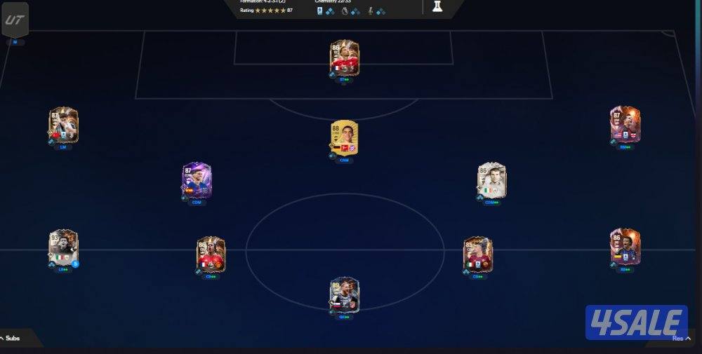 حسابات فيفا للبيع PS/PC بمختلف الاسعار4