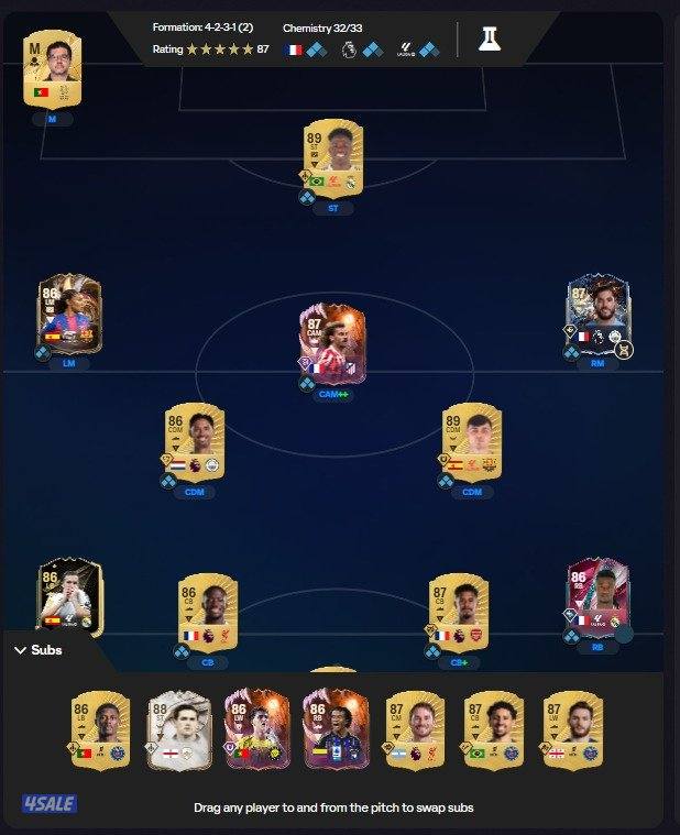 حسابات فيفا للبيع PS/PC بمختلف الاسعار6