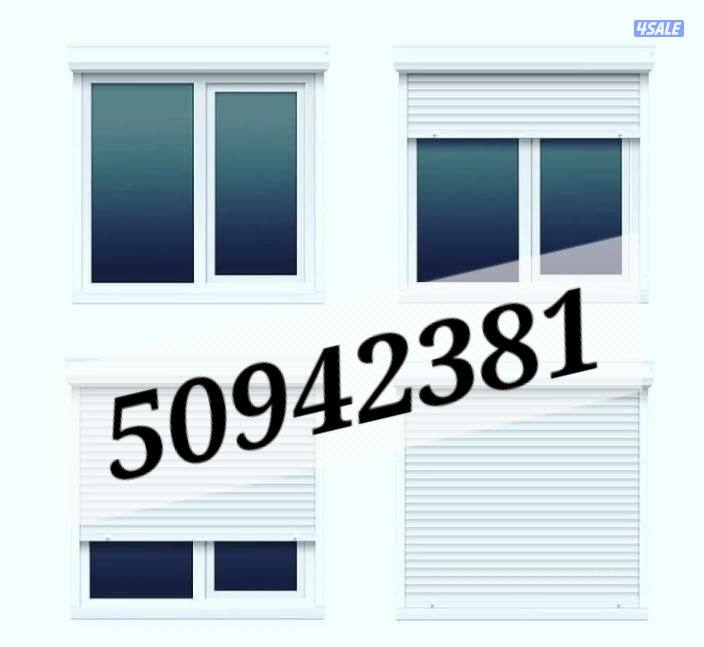 Almunium doors windows rolling shutter and Carpentery work and repai10