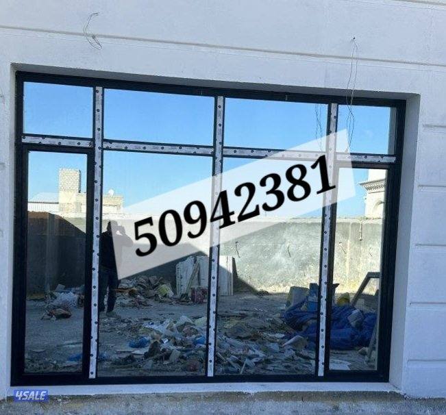 Almunium doors windows rolling shutter and Carpentery work and repai9