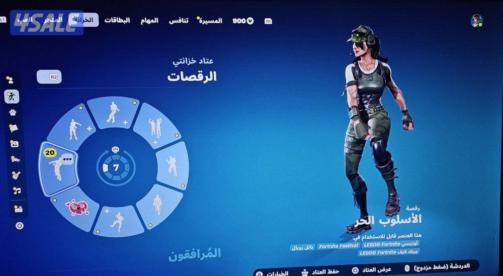 حساب فورتنايت شيطون نادر فورت مع الايدي سوني8