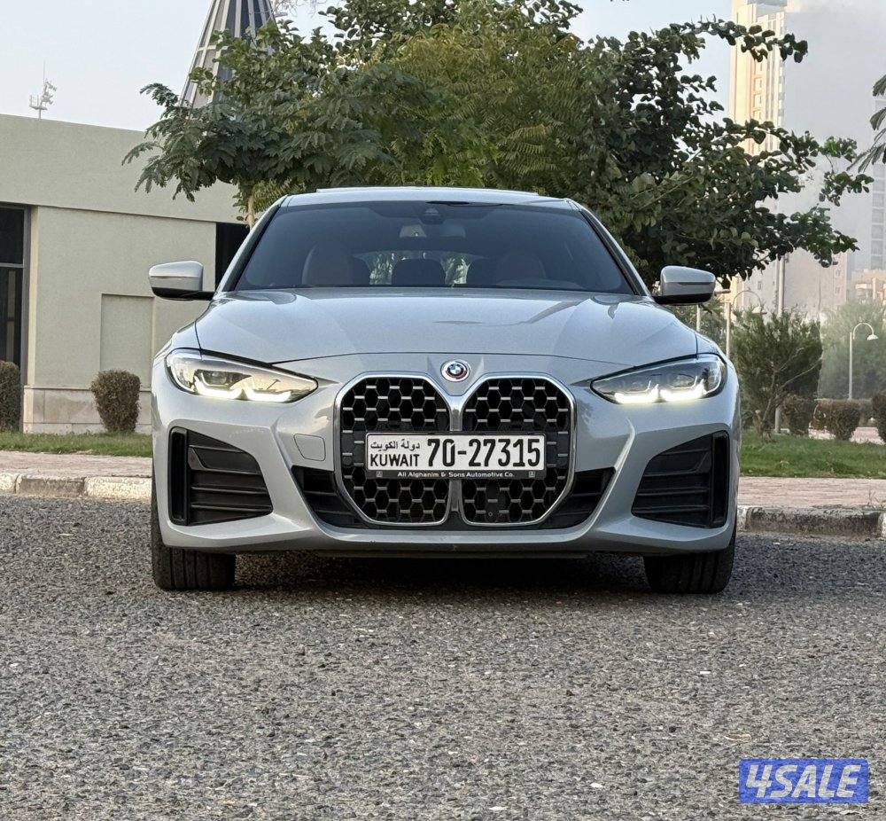 للبيع BMW 430i موديل 2023 - بدي كت M - صبغ الوكاله - تحت الكفاله2