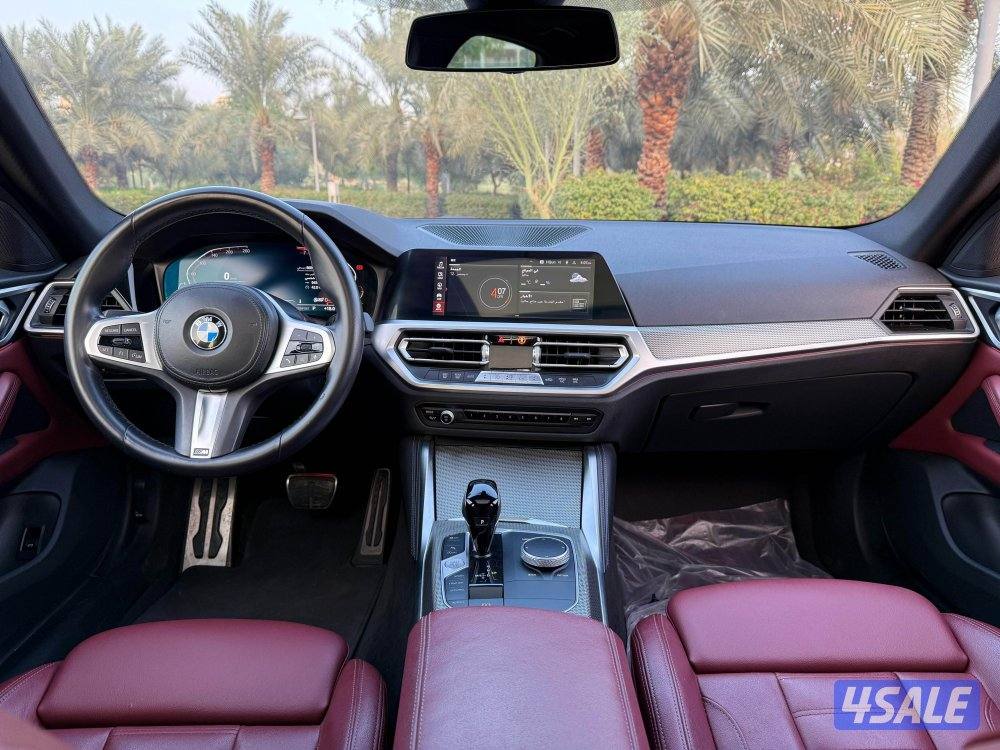 للبيع BMW 430i موديل 2023 - بدي كت M - صبغ الوكاله - تحت الكفاله7