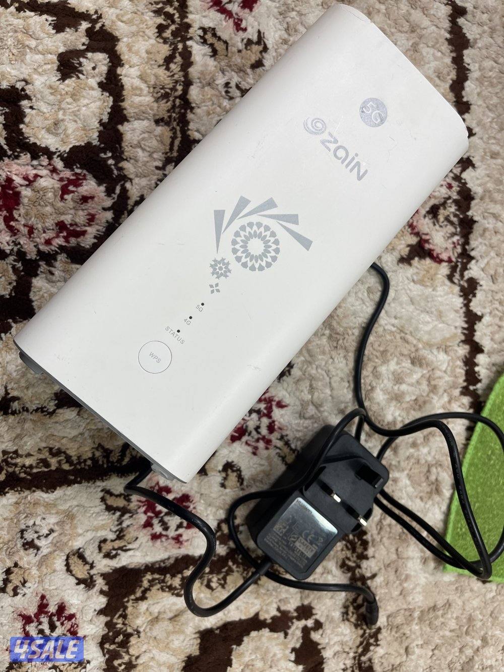 راوتر ثابت هواوي برو 4 نظيف وشغال تمام شبكة زين فايف جي 5g0