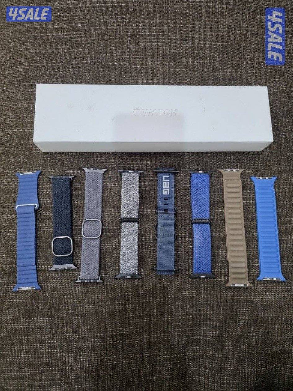 للبيع ساعة ابل الاصدار ال ٨ مقاس ٤٥ اسود1