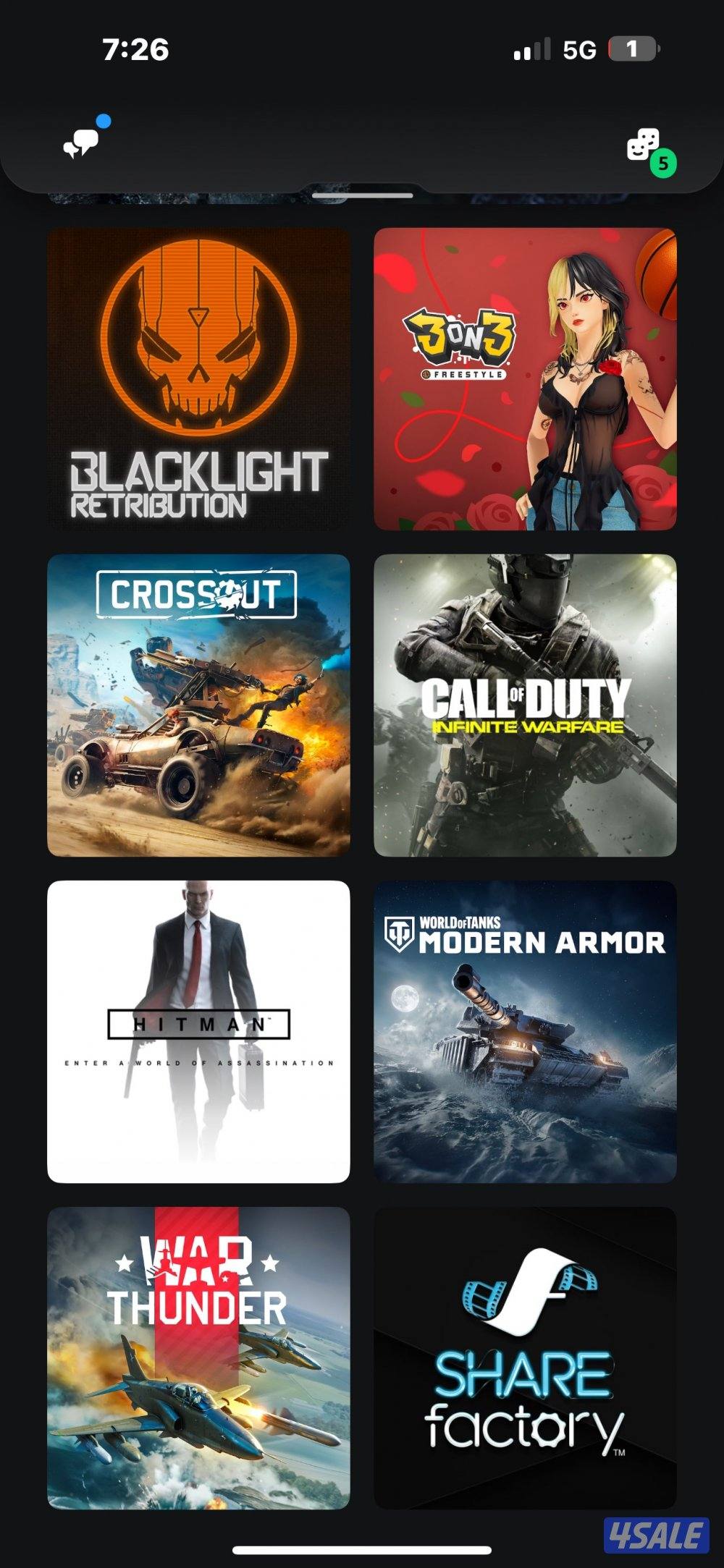 للبيع حساب سوني يوجد كثير من ألعاب1