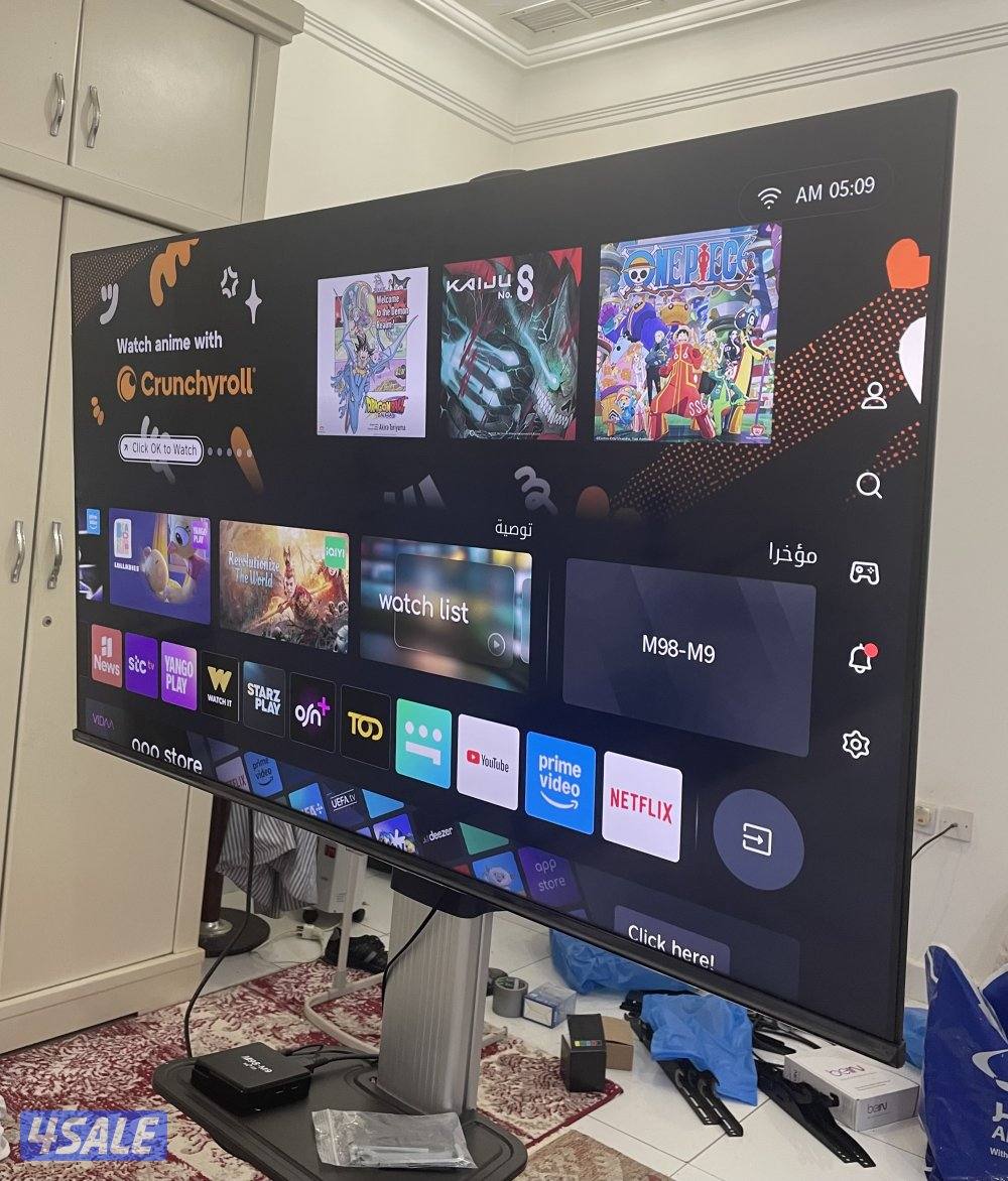 للبيع تلفزيونات 55 و 50 و 40 بوصه جديد ومستعمل سمارت 20252