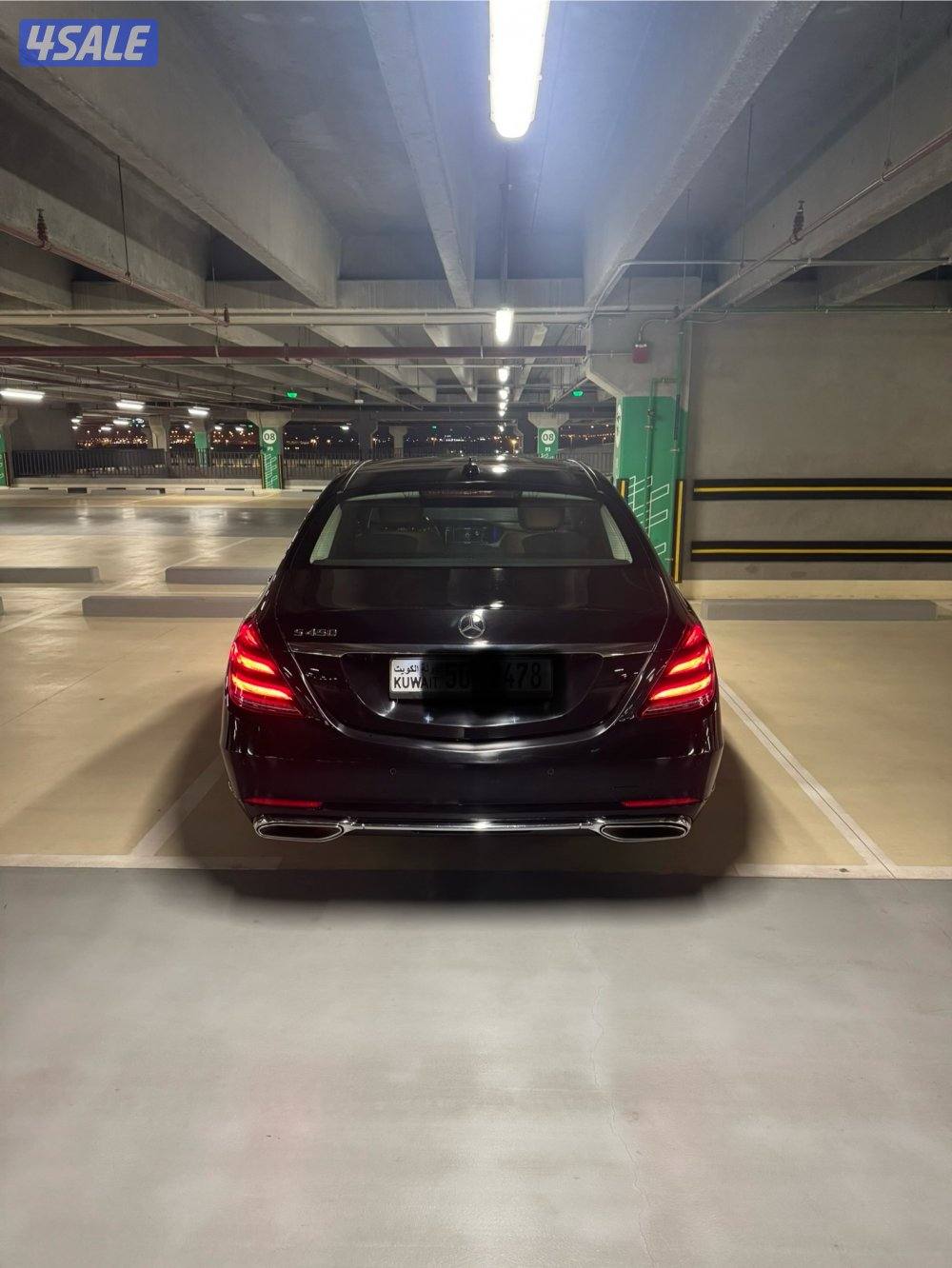 للبيع مرسيدس S450 لارج علي السوم شرط الفحص صبغ وكاله ممشي ٩٣ الف6