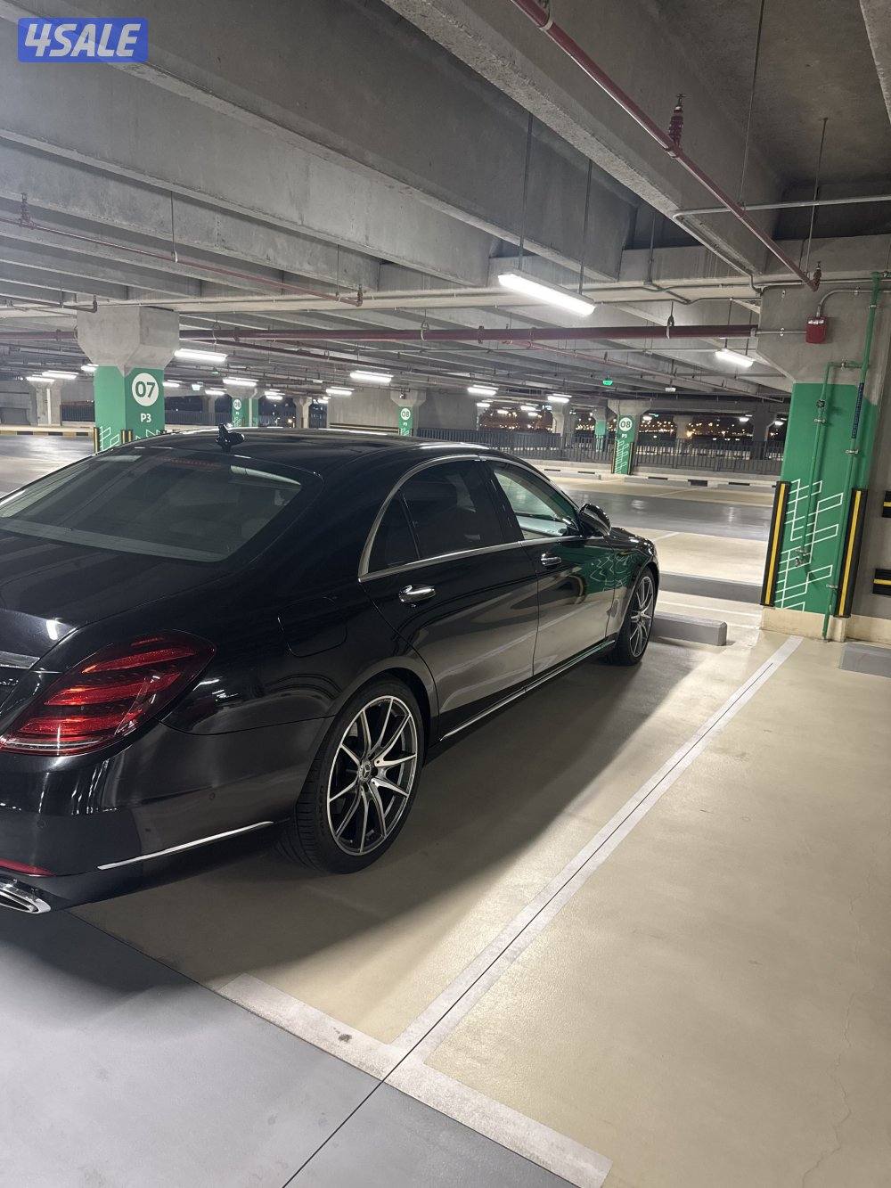 للبيع مرسيدس S450 لارج علي السوم شرط الفحص صبغ وكاله ممشي ٩٣ الف7