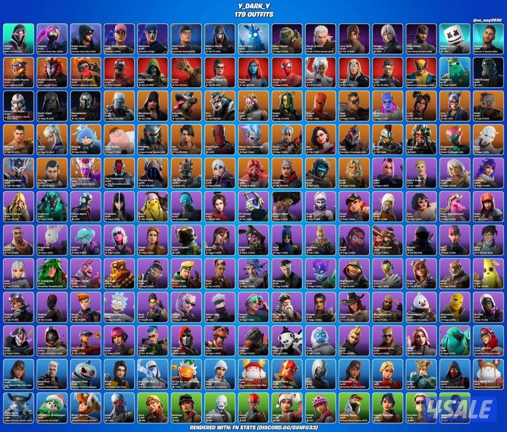 حساب لعبه فورتنابت0