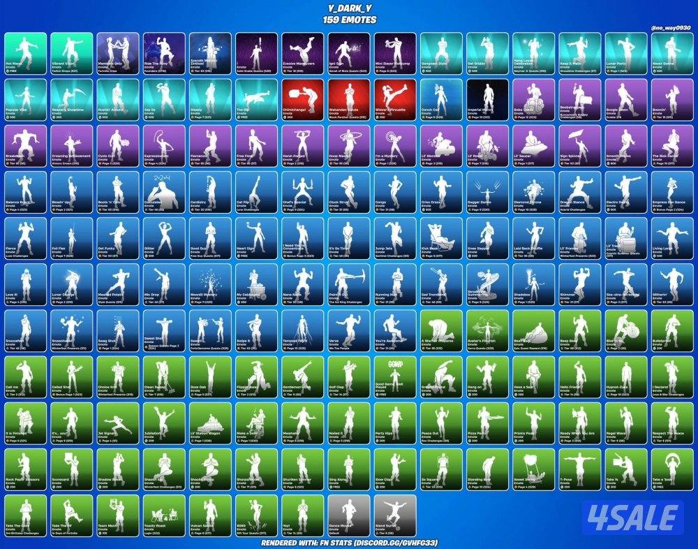 حساب لعبه فورتنابت2