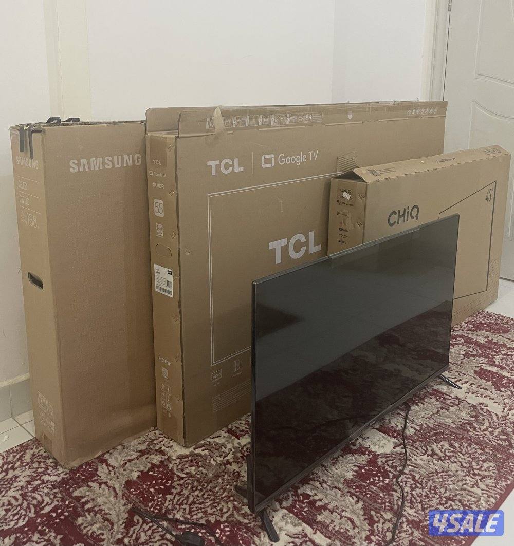 نبيع ونشتري تلفزيونات جديد ومستعمل 24 ساعه0