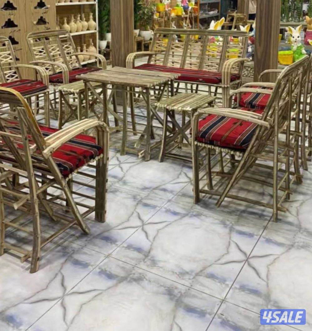 كراسي من سعف تراث0