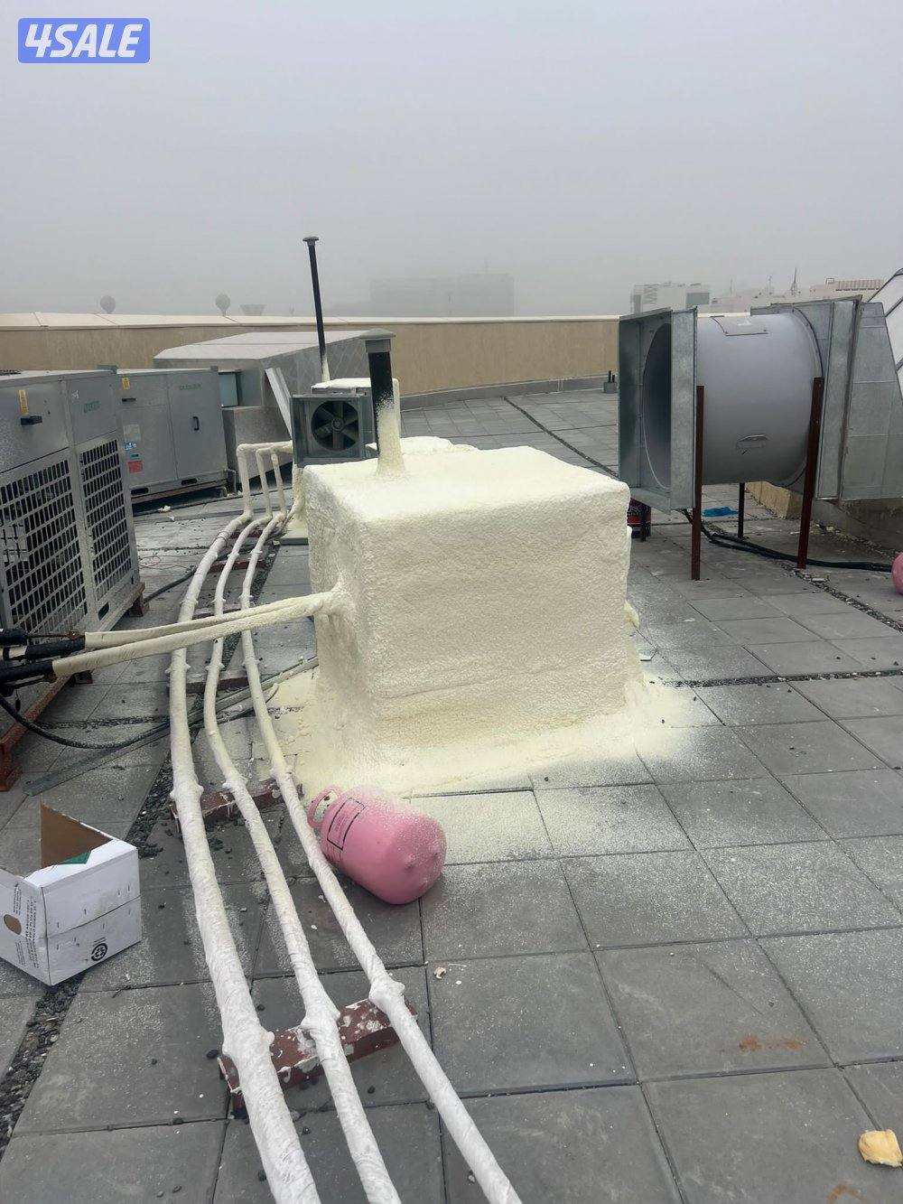 عازل امريكي بورسلين عازل ميه وصوت وحراره5