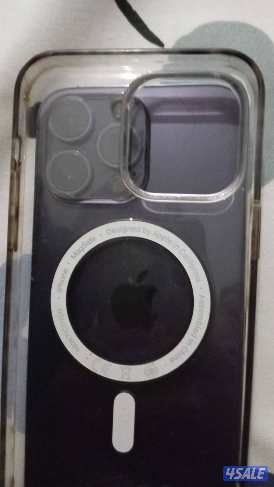 للبيع أيفون 14 pro max معفي من الجمارك 256gb بنفسجي4