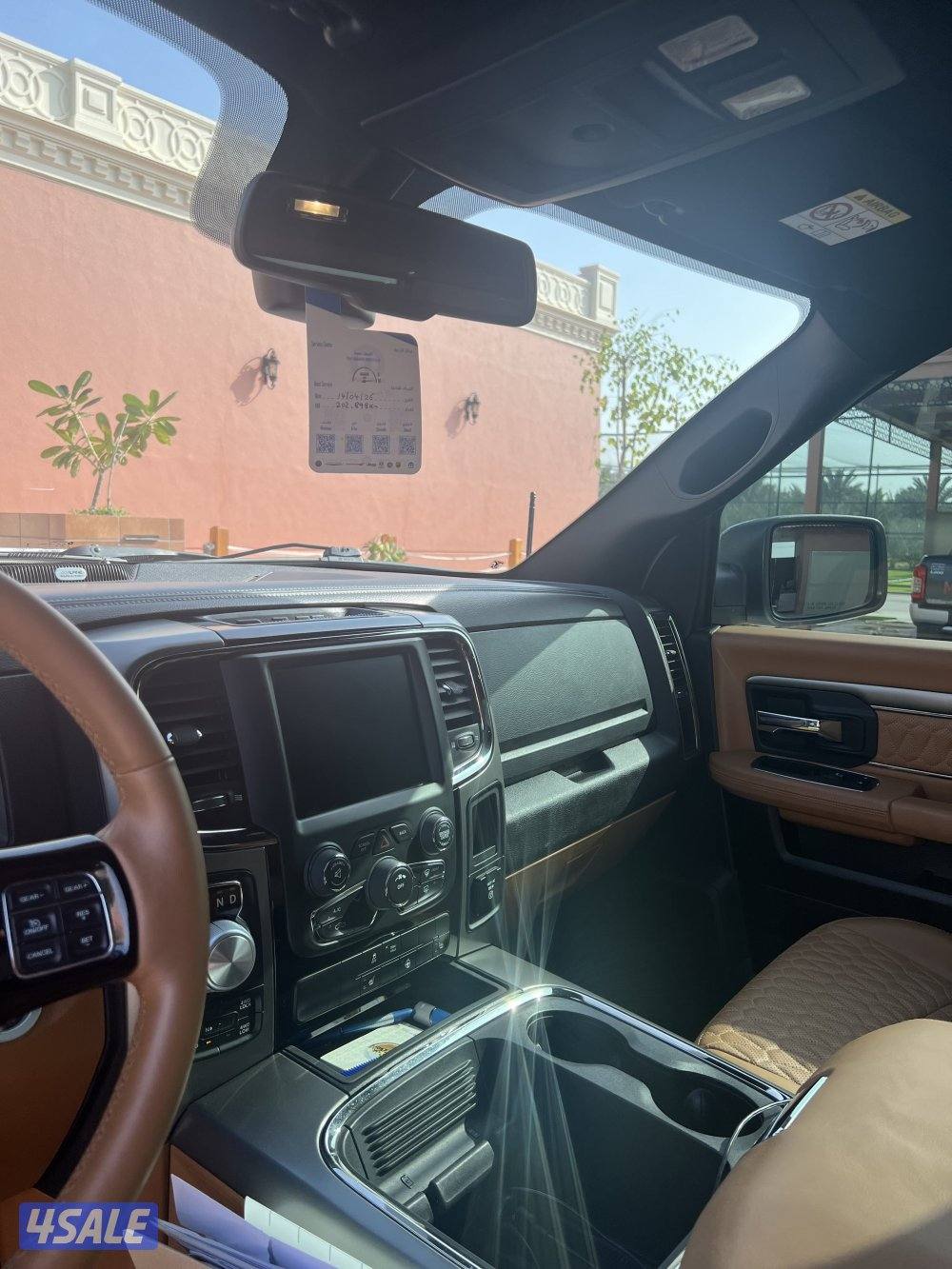 رام 1500 موديل 2019 سبورت 4x4 حمايه وتظليل حراري من لومار10