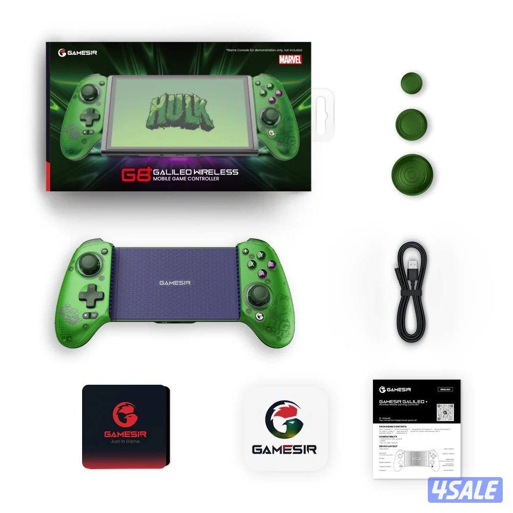 Gamesir G8 Galileo Hulk1